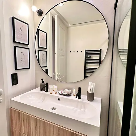 דירה Opera Promenade 4 Renovated 3 Bedrooms Balcony Sea View Ac *